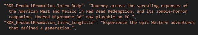 Датамайнер нашёл упоминание ПК-версии Red Dead Redemption в файлах Rockstar Games