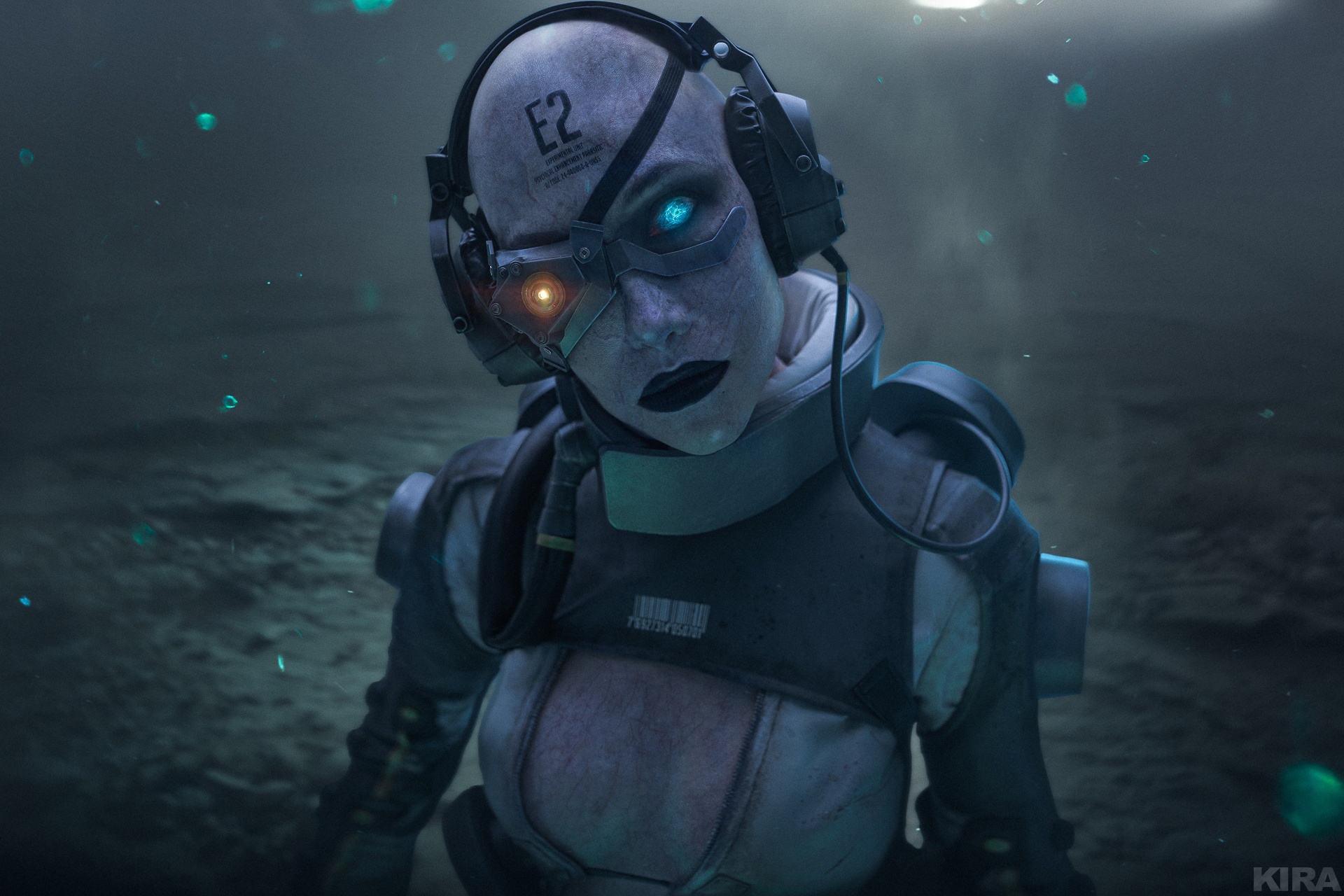 Косплей Skull Sniper из Metal Gear Solid V: The Phantom Pain от Frau Haku