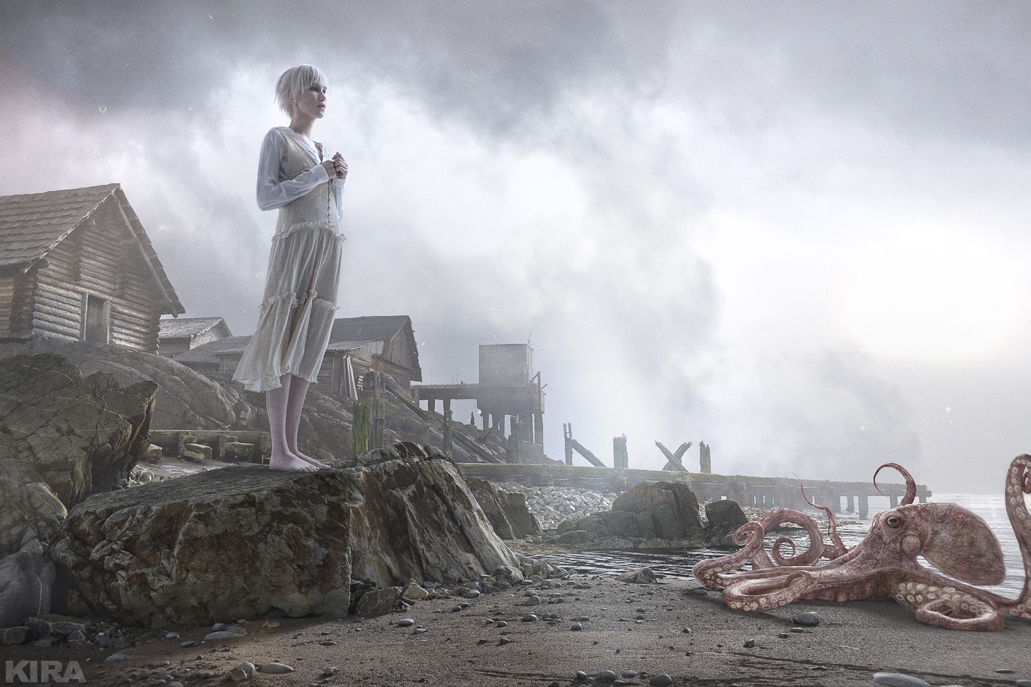 Косплей Laughing Octopus из Metal Gear Solid 4: Guns of the Patriots от Frau Haku