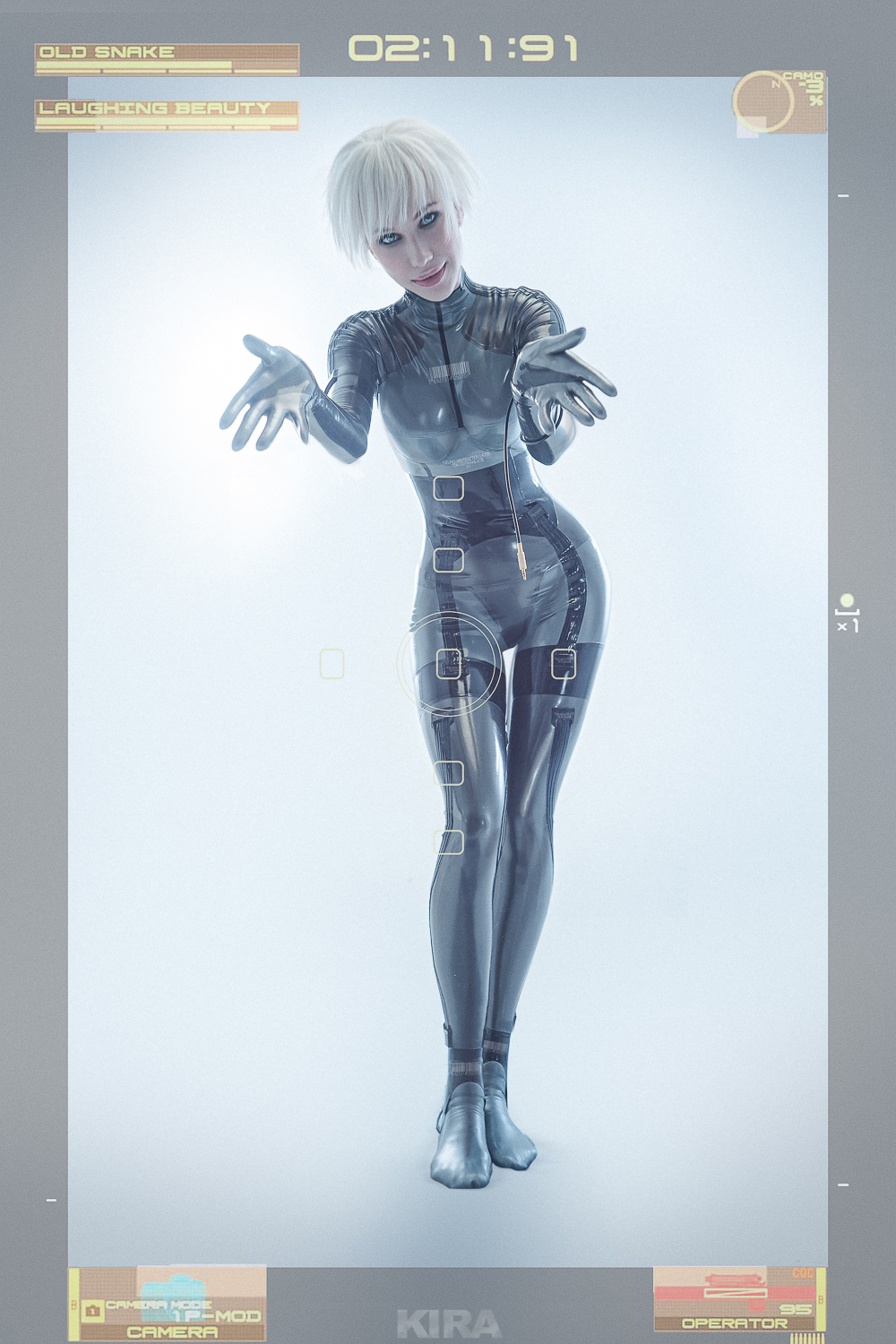 Косплей Laughing Octopus из Metal Gear Solid 4: Guns of the Patriots от Frau Haku