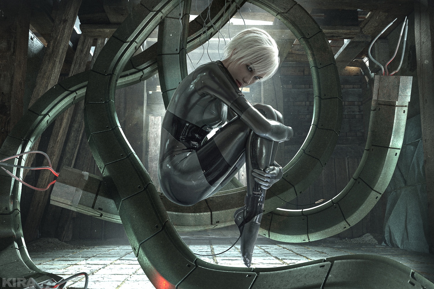 Косплей Laughing Octopus из Metal Gear Solid 4: Guns of the Patriots от Frau Haku