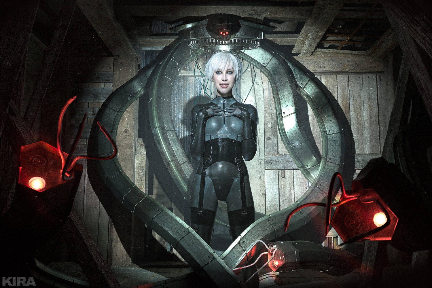 Косплей Laughing Octopus из Metal Gear Solid 4: Guns of the Patriots от Frau Haku