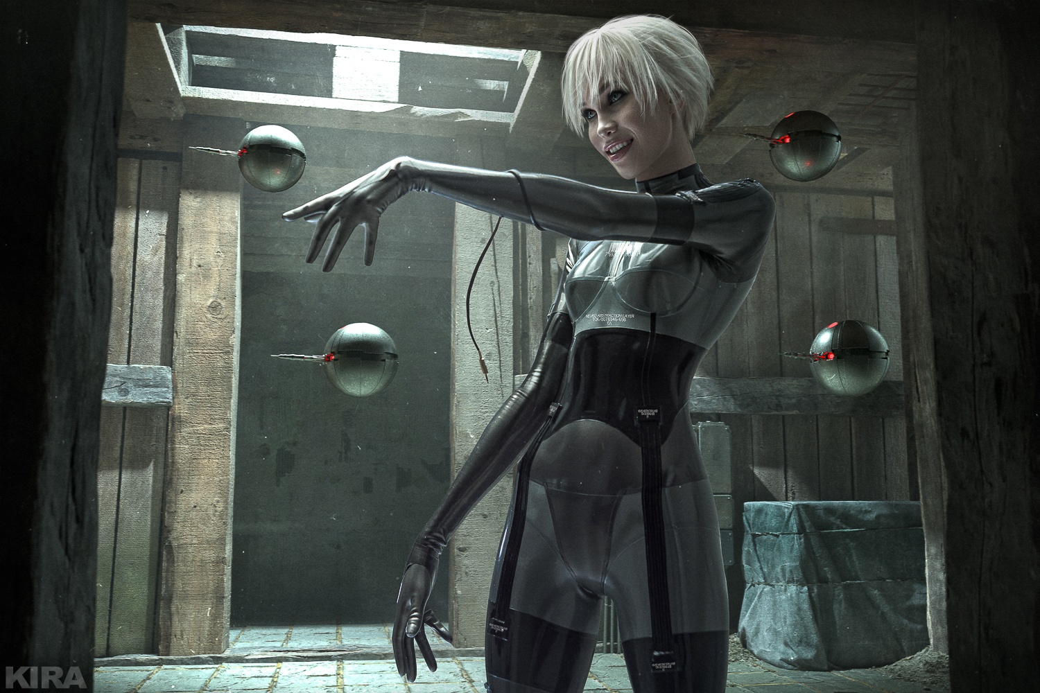 Косплей Laughing Octopus из Metal Gear Solid 4: Guns of the Patriots от Frau Haku