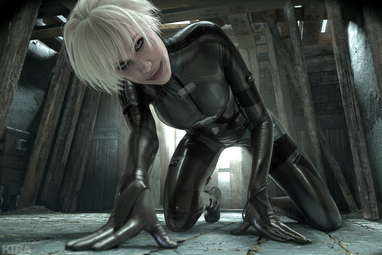Косплей Laughing Octopus из Metal Gear Solid 4: Guns of the Patriots от Frau Haku