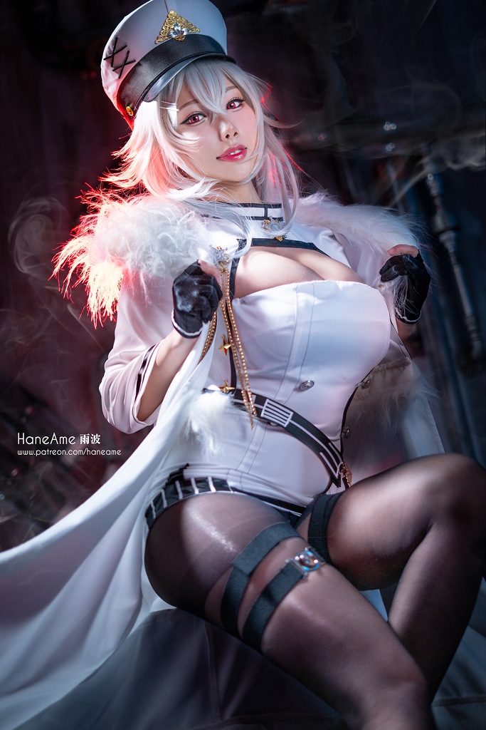 Косплей линкора Северного Парламента Gangut из Azur Lane от HaneAme