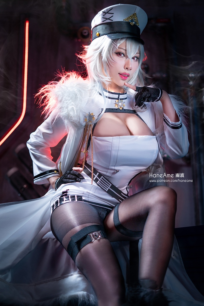 Косплей линкора Северного Парламента Gangut из Azur Lane от HaneAme