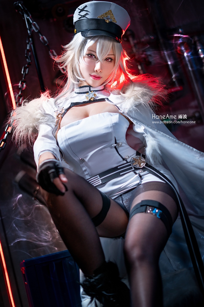 Косплей линкора Северного Парламента Gangut из Azur Lane от HaneAme
