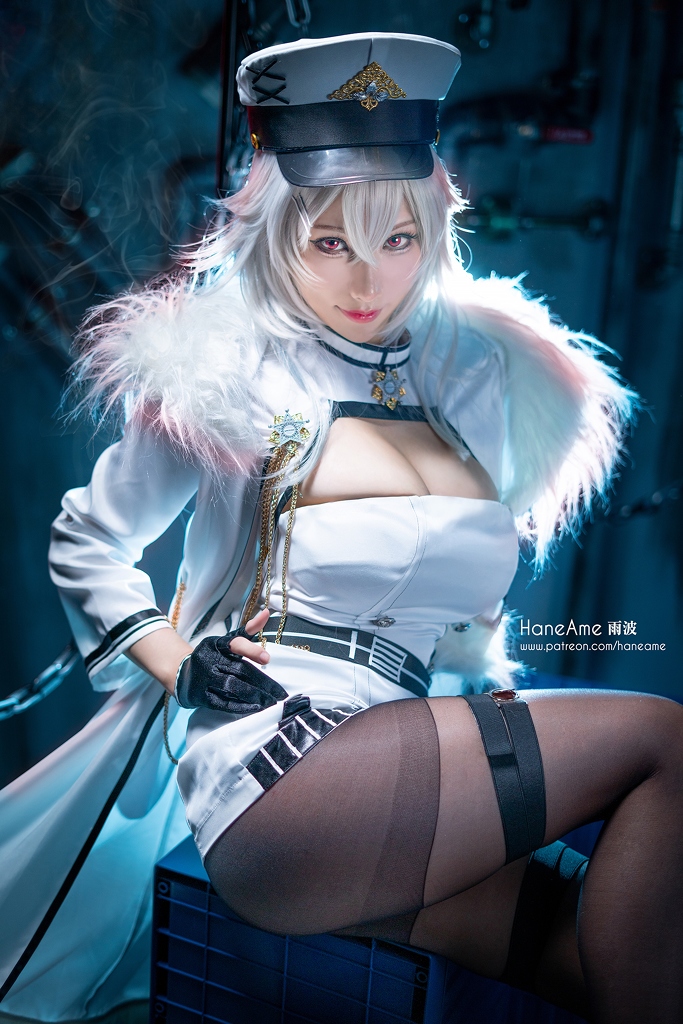 Косплей линкора Северного Парламента Gangut из Azur Lane от HaneAme
