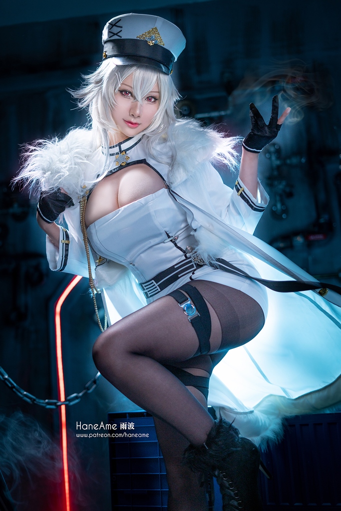 Косплей линкора Северного Парламента Gangut из Azur Lane от HaneAme