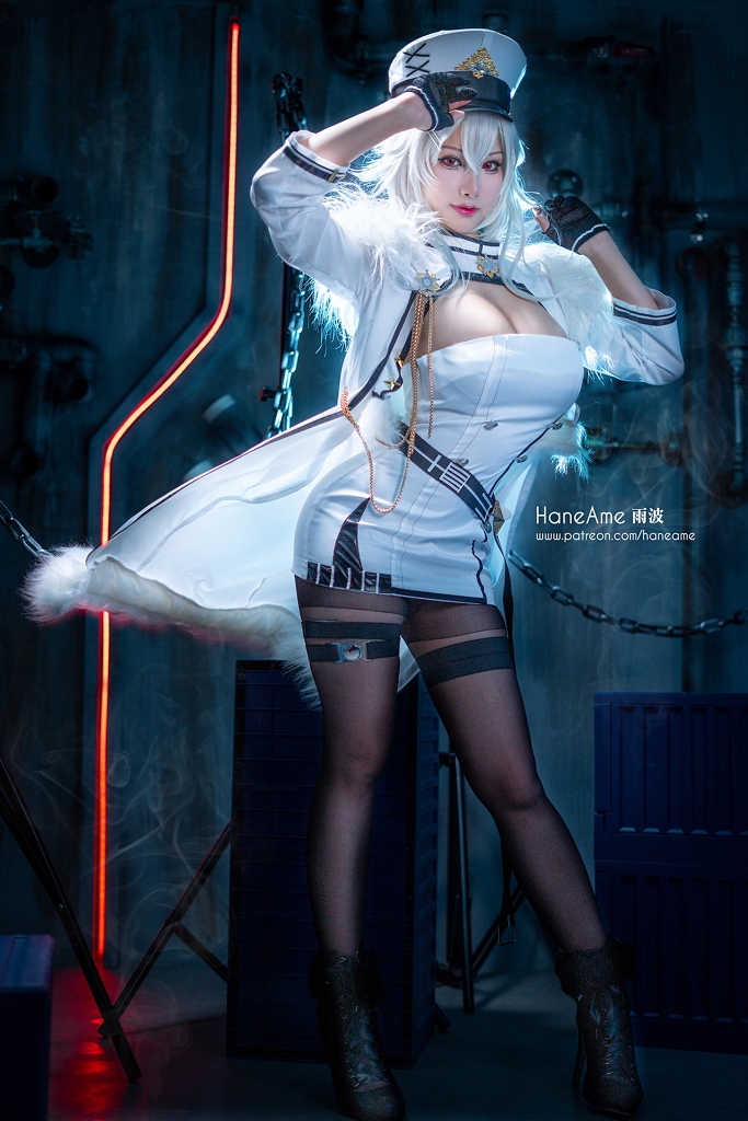 Косплей линкора Северного Парламента Gangut из Azur Lane от HaneAme