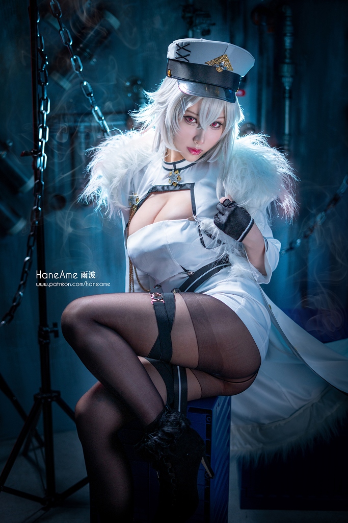 Косплей линкора Северного Парламента Gangut из Azur Lane от HaneAme