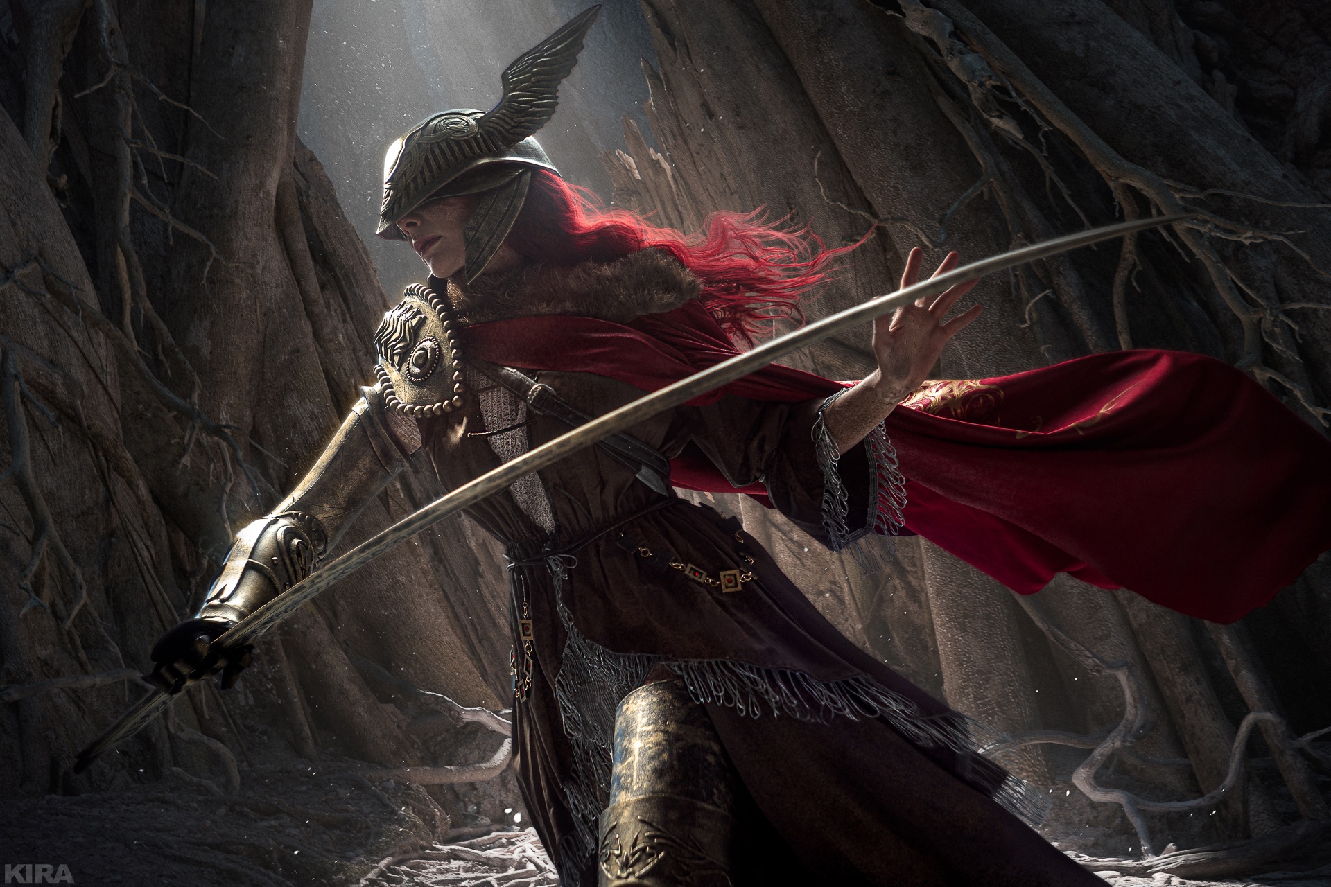 Косплей Malenia, Blade of Miquella из Elden Ring от Reilin