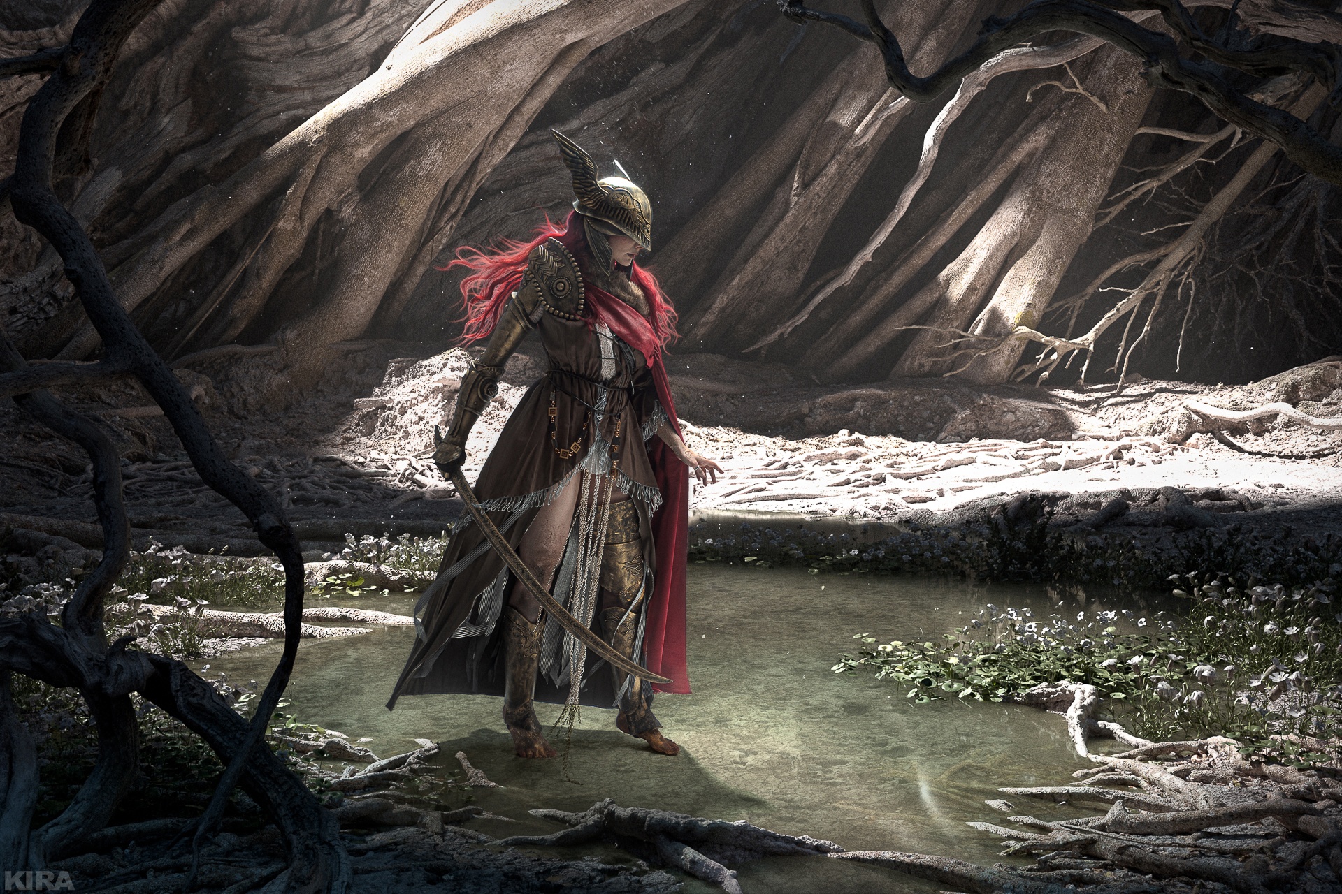 Косплей Malenia, Blade of Miquella из Elden Ring от Reilin