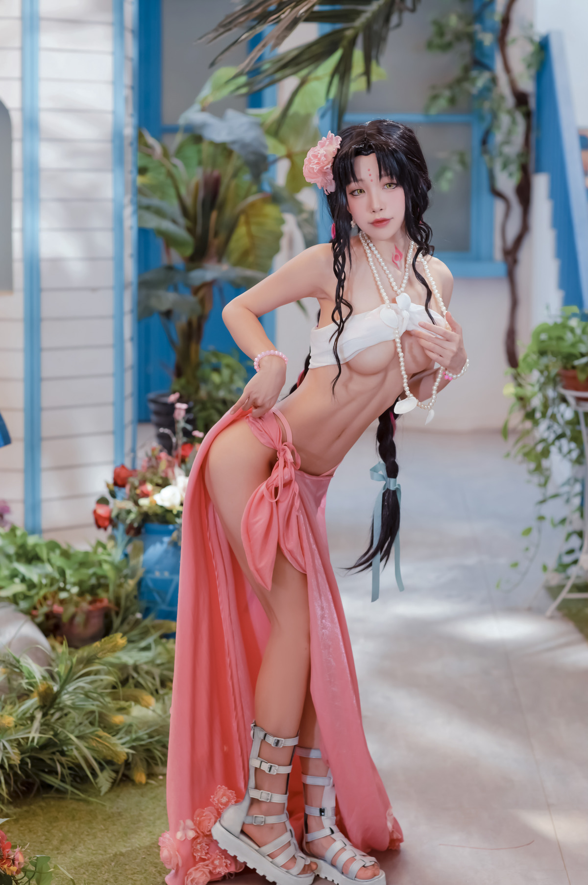 Косплей антагонистки Kiara Sessyoin из FateGrand Order от Aqua