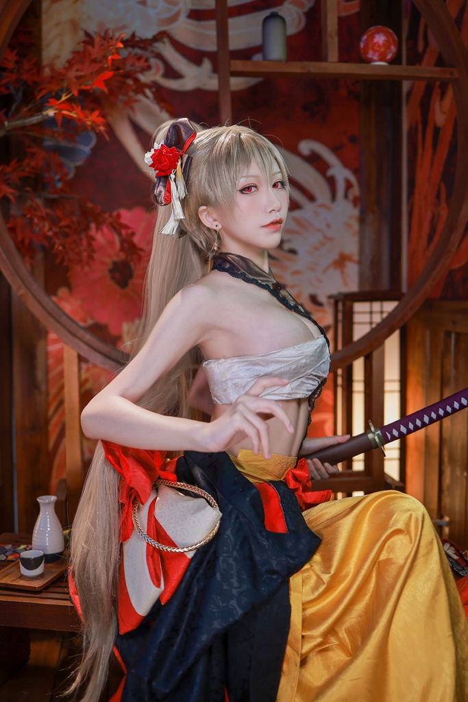 Косплей линейного корабля Jean Bart из Azur Lane от Aqua