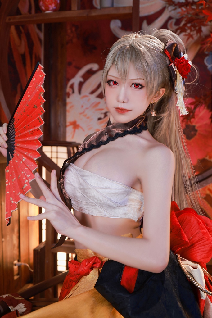 Косплей линейного корабля Jean Bart из Azur Lane от Aqua