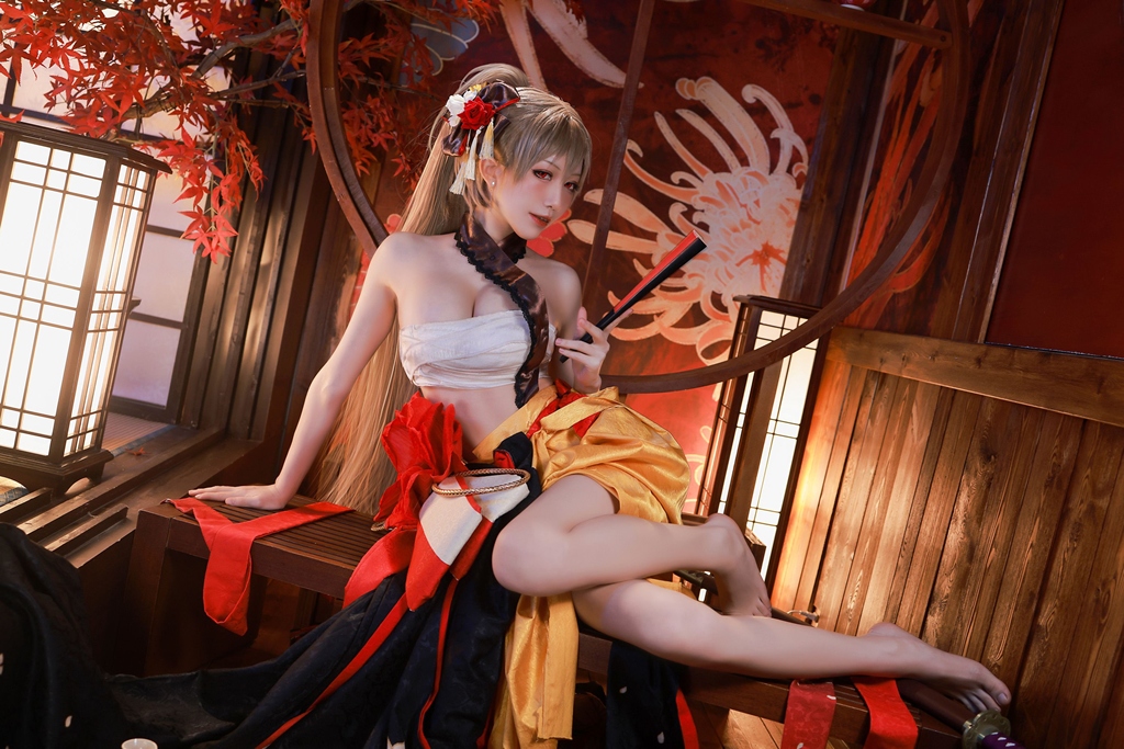 Косплей линейного корабля Jean Bart из Azur Lane от Aqua