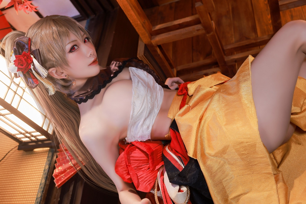 Косплей линейного корабля Jean Bart из Azur Lane от Aqua
