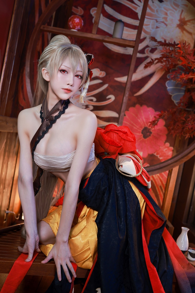 Косплей линейного корабля Jean Bart из Azur Lane от Aqua