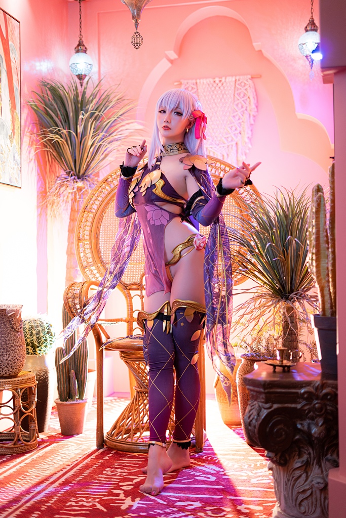 Косплей божественного ядра бога любви Kama из FateGrand Order от Hoshilily