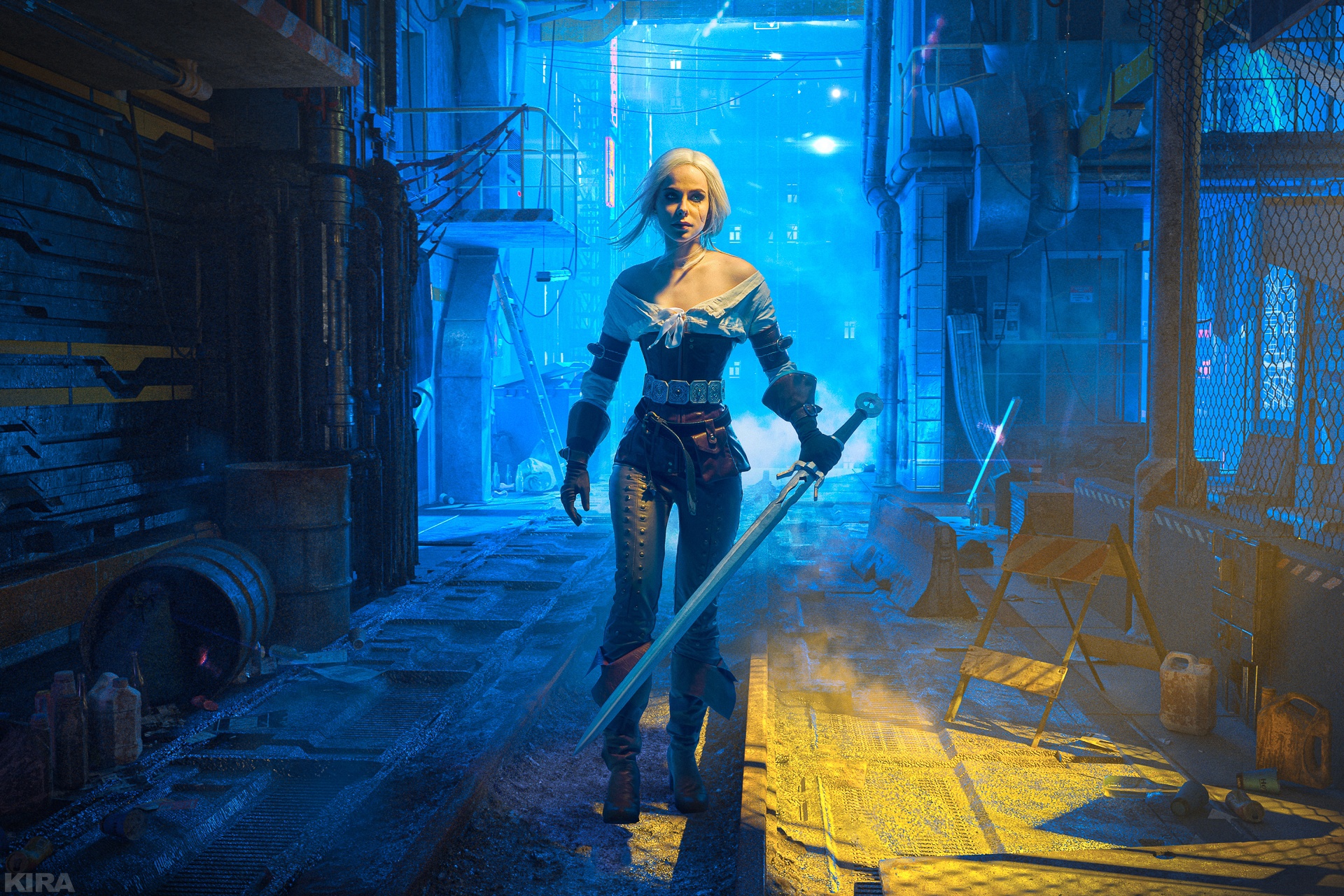 Косплей Cirilla Fiona Elen Riannon из The Witcher 3: Wild Hunt от Jane_Might
