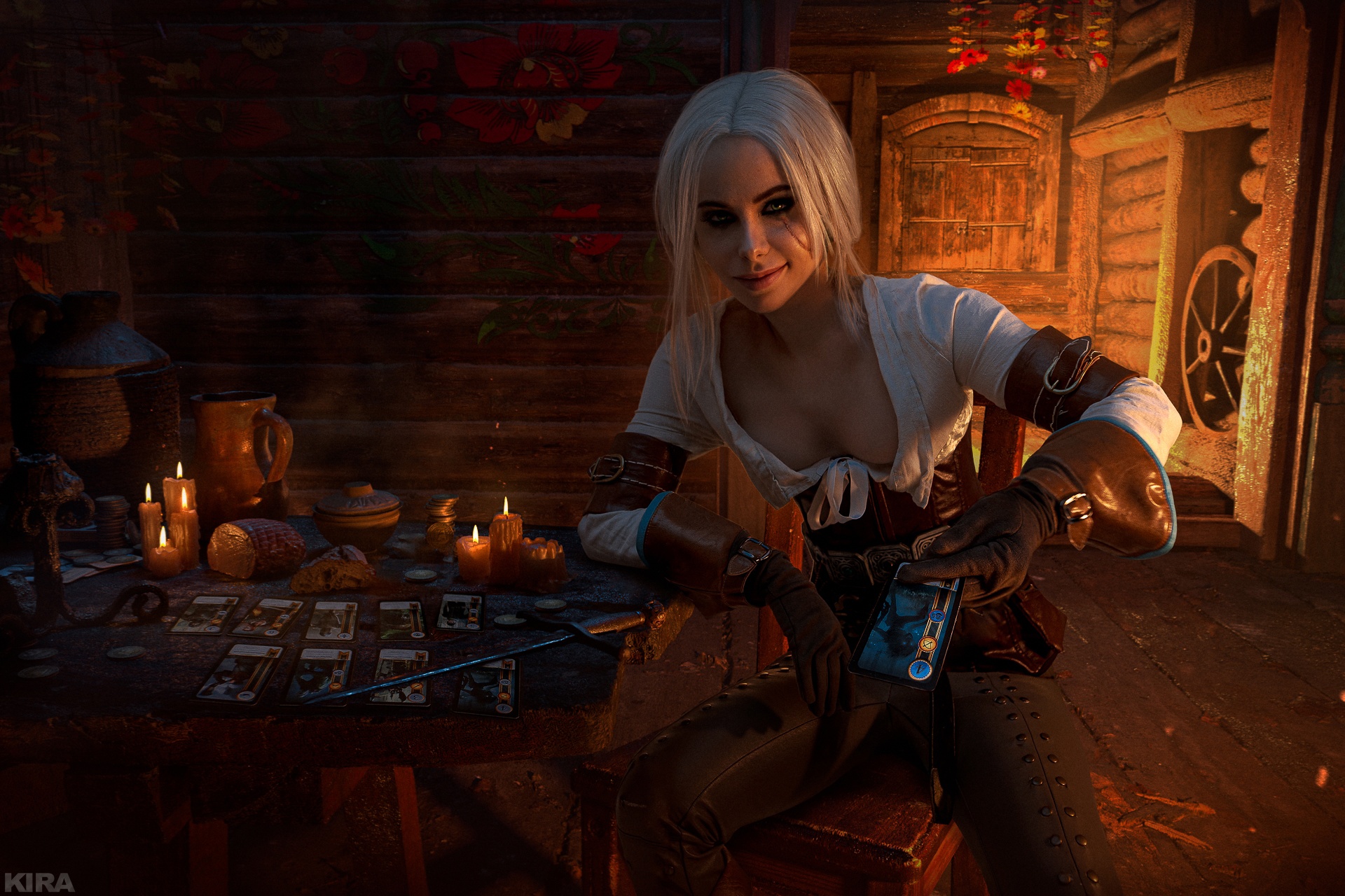 Косплей Cirilla Fiona Elen Riannon из The Witcher 3: Wild Hunt от Jane_Might