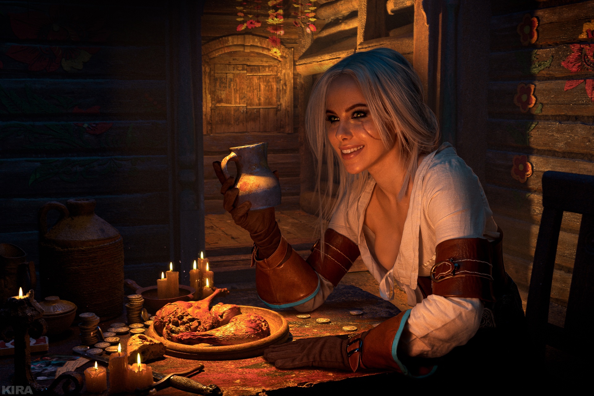 Косплей Cirilla Fiona Elen Riannon из The Witcher 3: Wild Hunt от Jane_Might