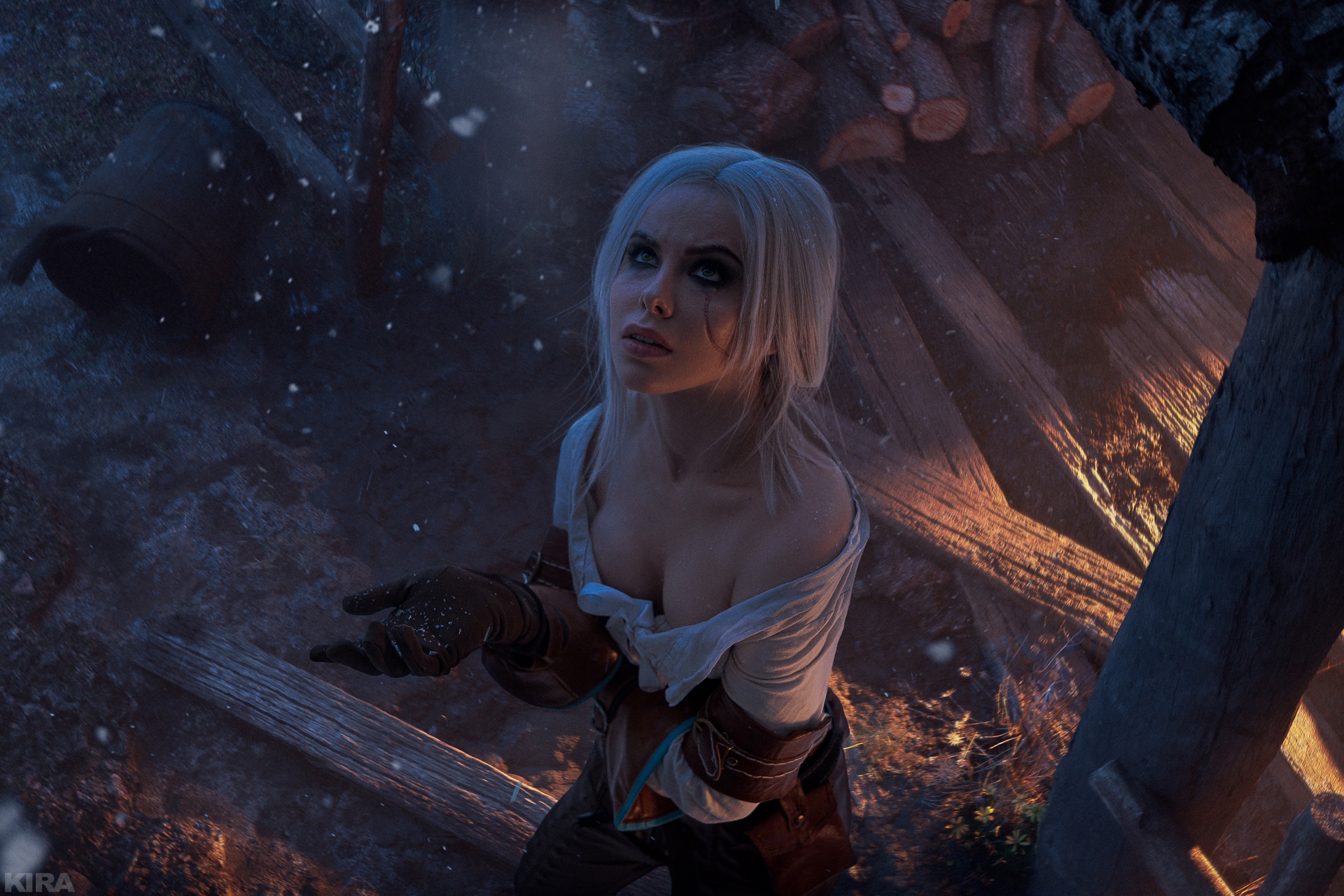 Косплей Cirilla Fiona Elen Riannon из The Witcher 3: Wild Hunt от Jane_Might