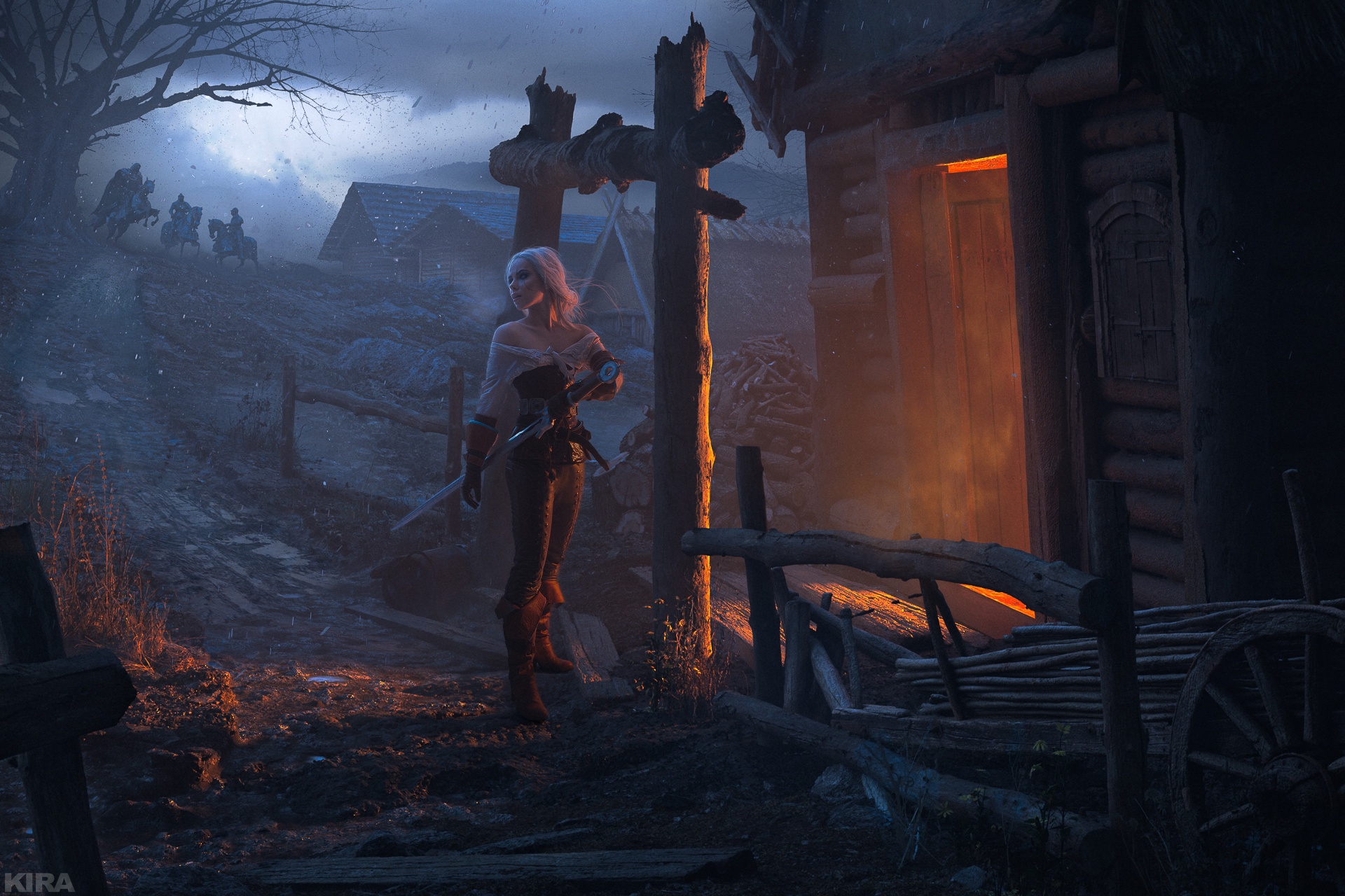 Косплей Cirilla Fiona Elen Riannon из The Witcher 3: Wild Hunt от Jane_Might