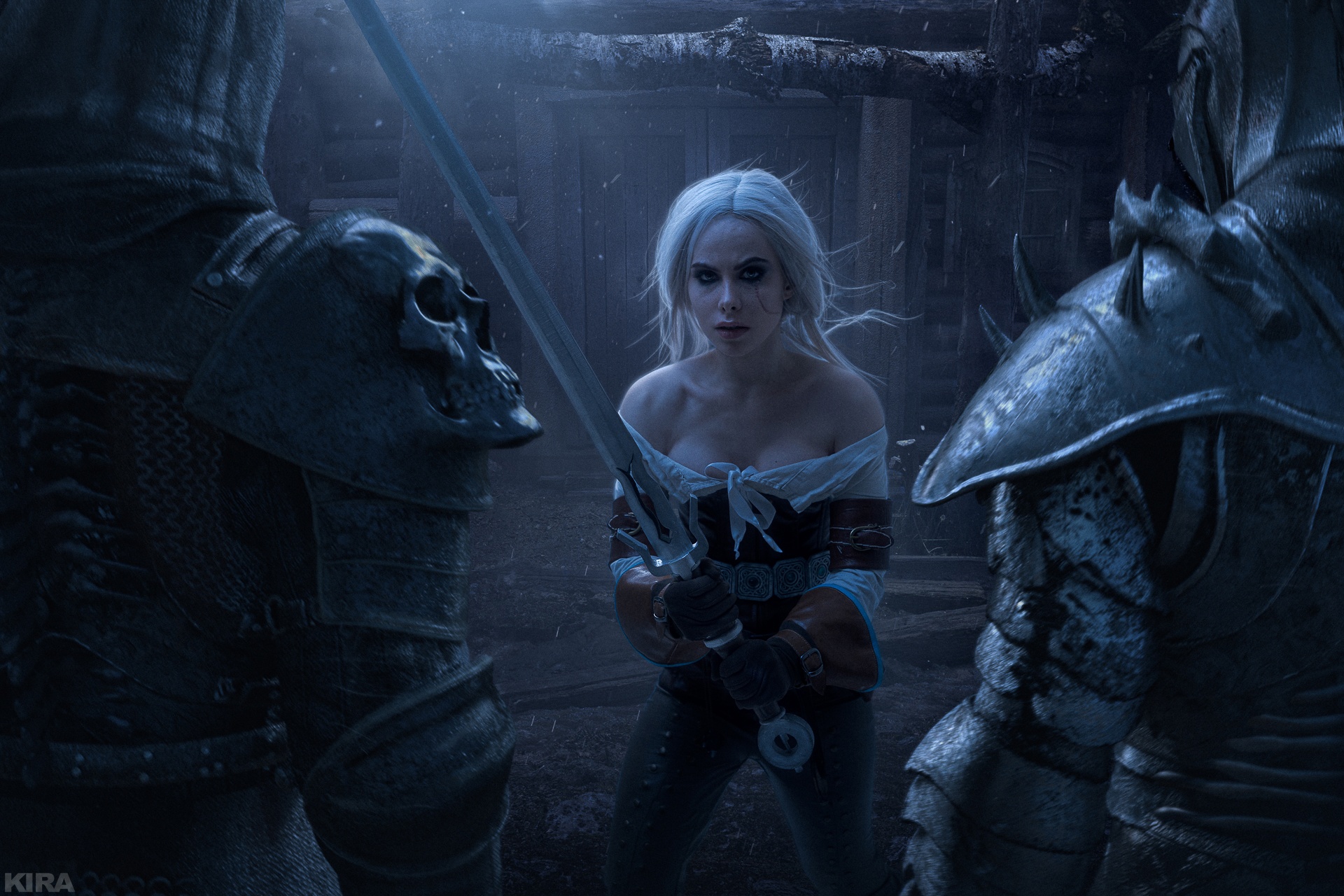 Косплей Cirilla Fiona Elen Riannon из The Witcher 3: Wild Hunt от Jane_Might