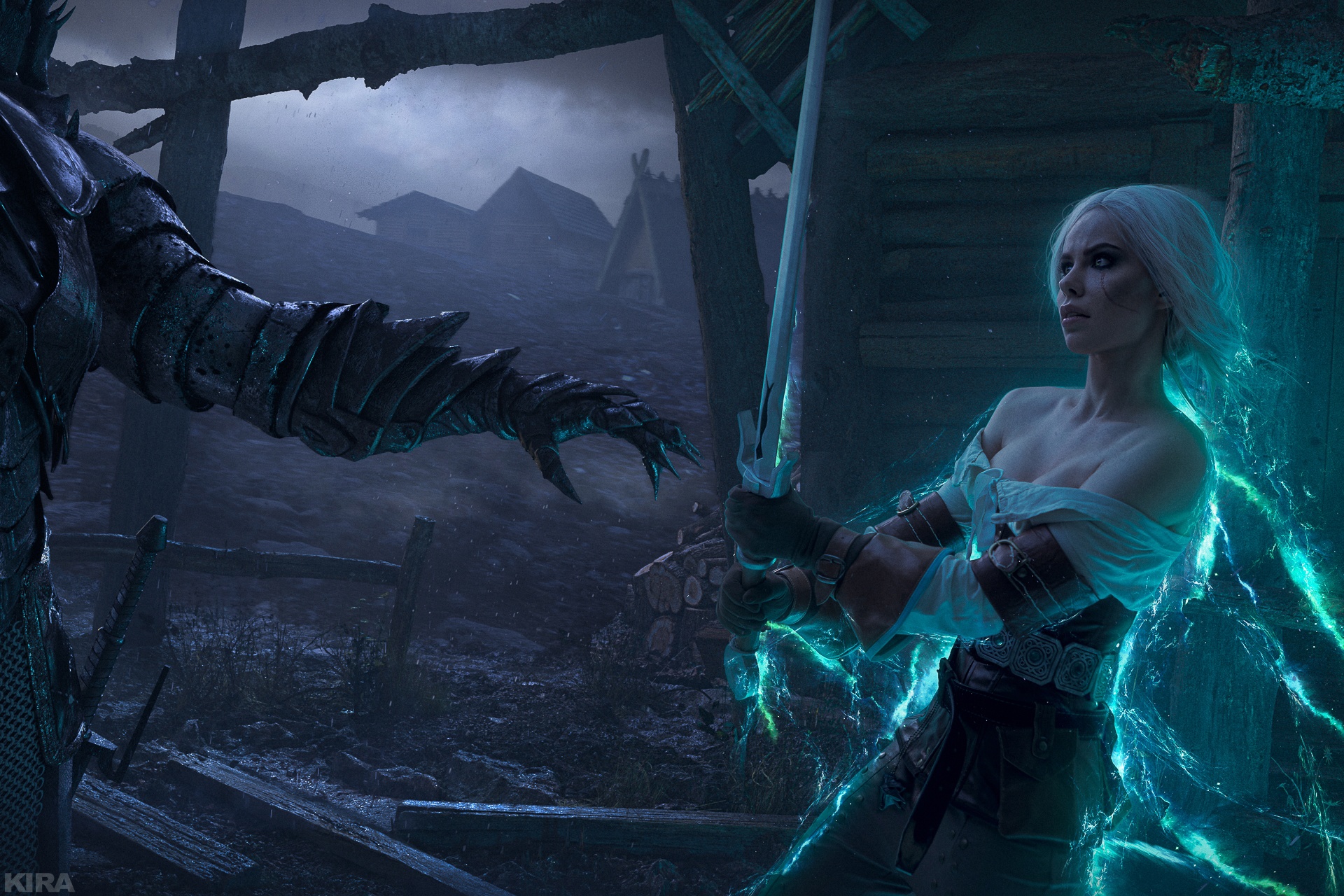 Косплей Cirilla Fiona Elen Riannon из The Witcher 3: Wild Hunt от Jane_Might