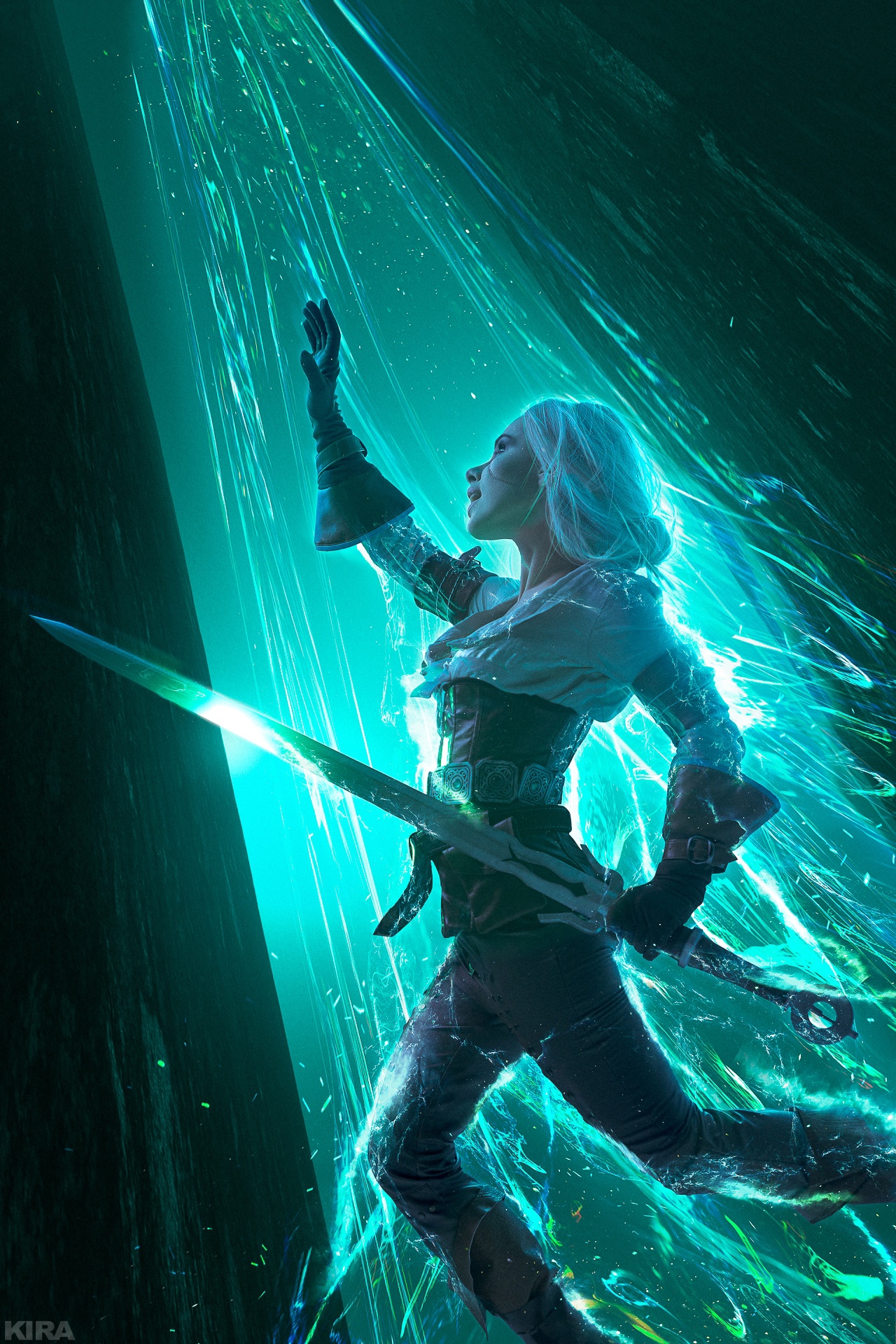 Косплей Cirilla Fiona Elen Riannon из The Witcher 3: Wild Hunt от Jane_Might
