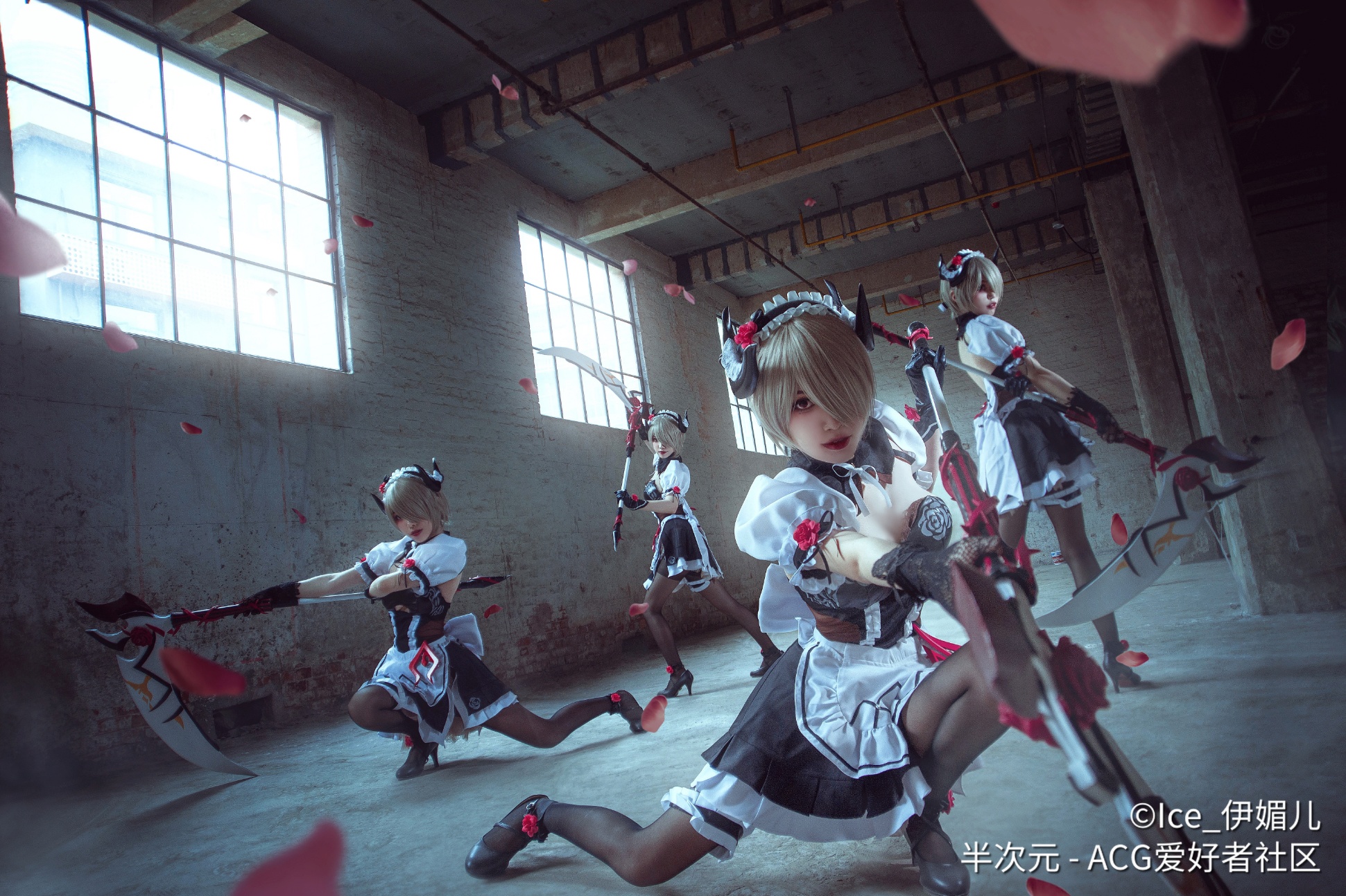Косплей лейтенантки Бессмертных Клинков Rita Rossweisse из Honkai Impact 3rd от Ice_Emily