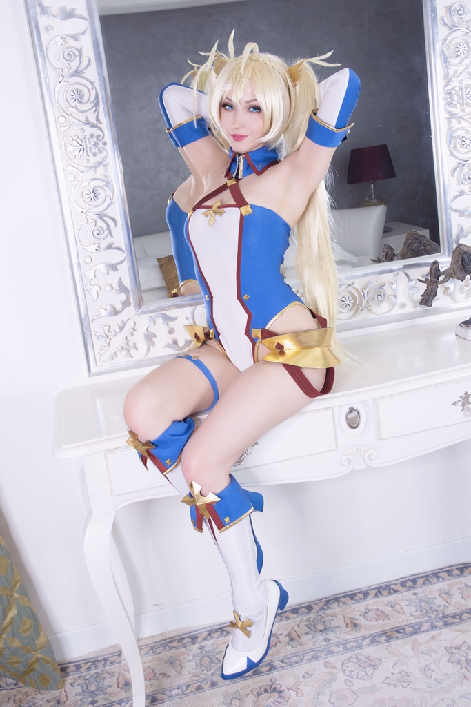 Косплей слуга клана лансер Bradamante из FateGrand Order от ShiroKitsune