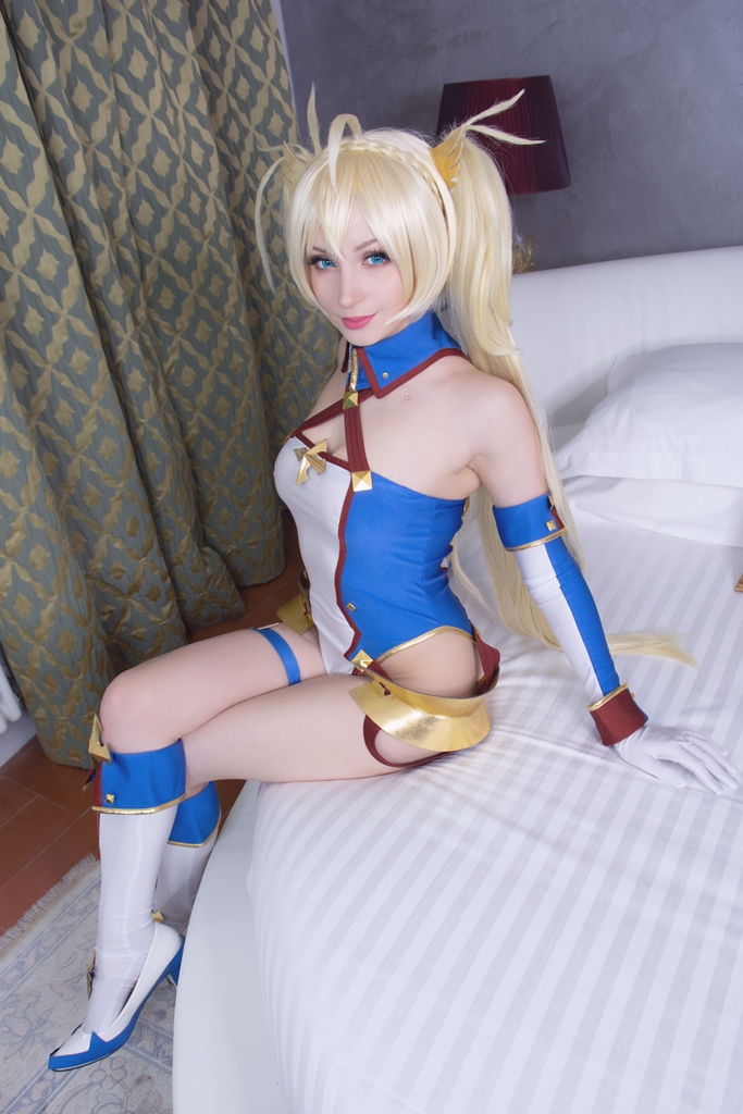 Косплей слуга клана лансер Bradamante из FateGrand Order от ShiroKitsune