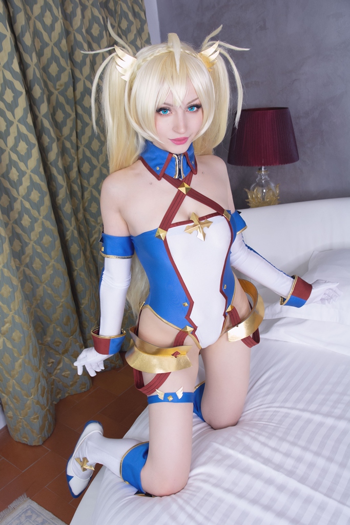 Косплей слуга клана лансер Bradamante из FateGrand Order от ShiroKitsune