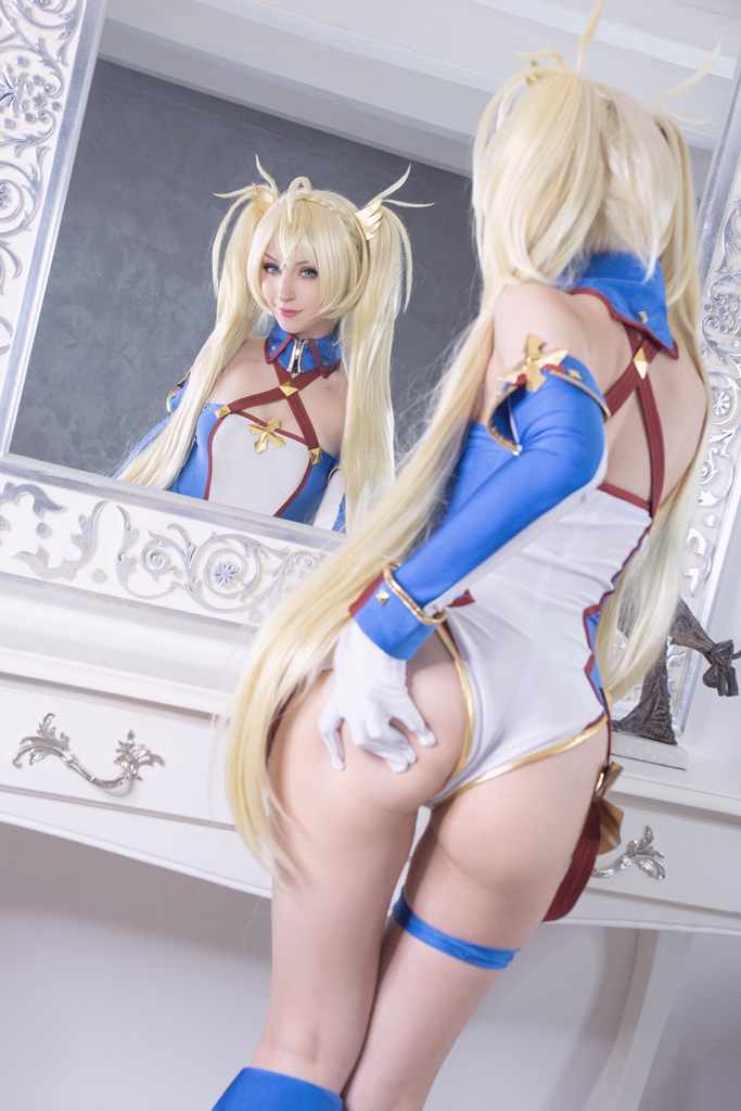 Косплей слуга клана лансер Bradamante из FateGrand Order от ShiroKitsune