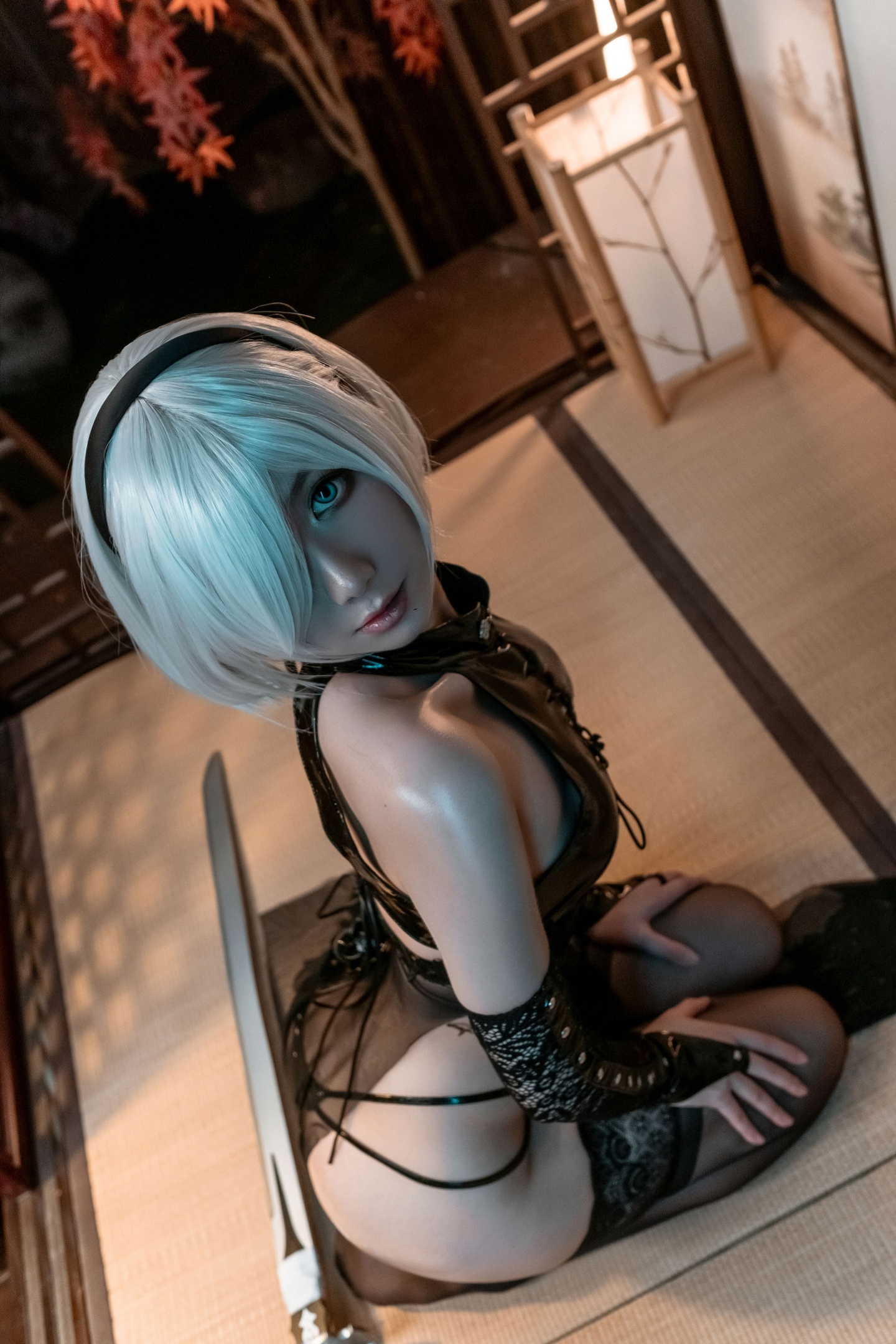 Косплей 2B Miyan Cheongsam из NieR: Automata от Izumi Spring Peach Welfare