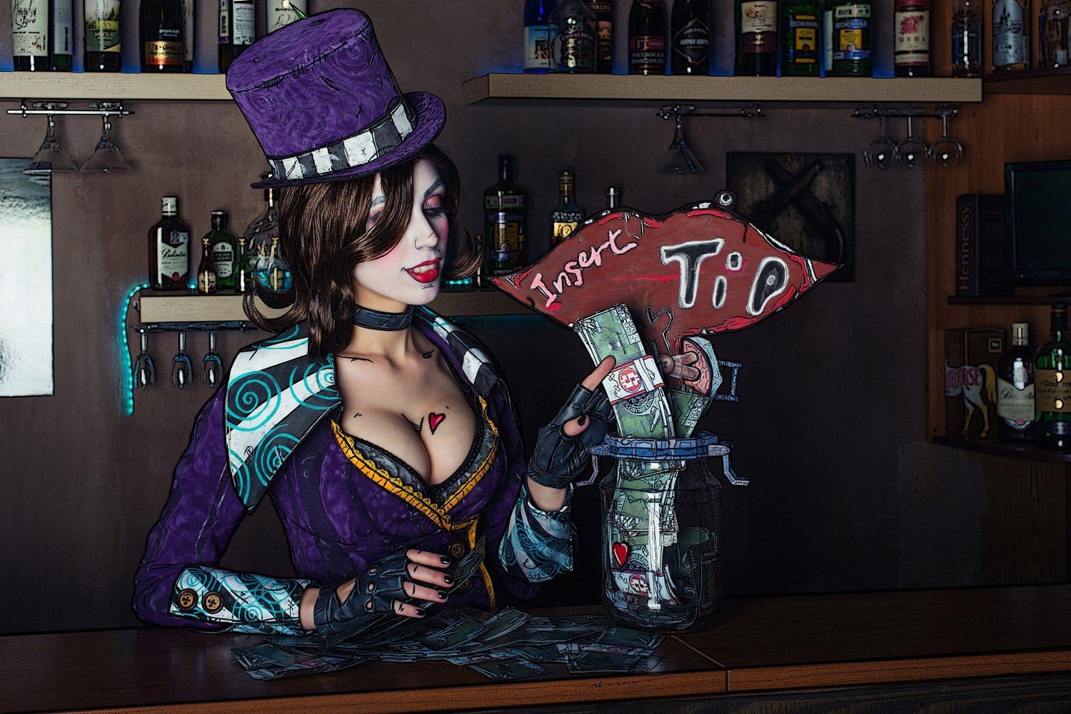 Косплей Mad Moxxi из серии игр Borderlands от Daria Rooz