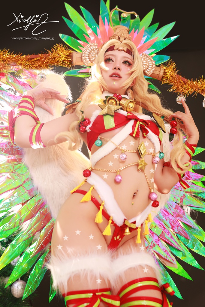 Косплей превосходной наездницы Quetzalcoatl из FateGrand Order от Xiaoying