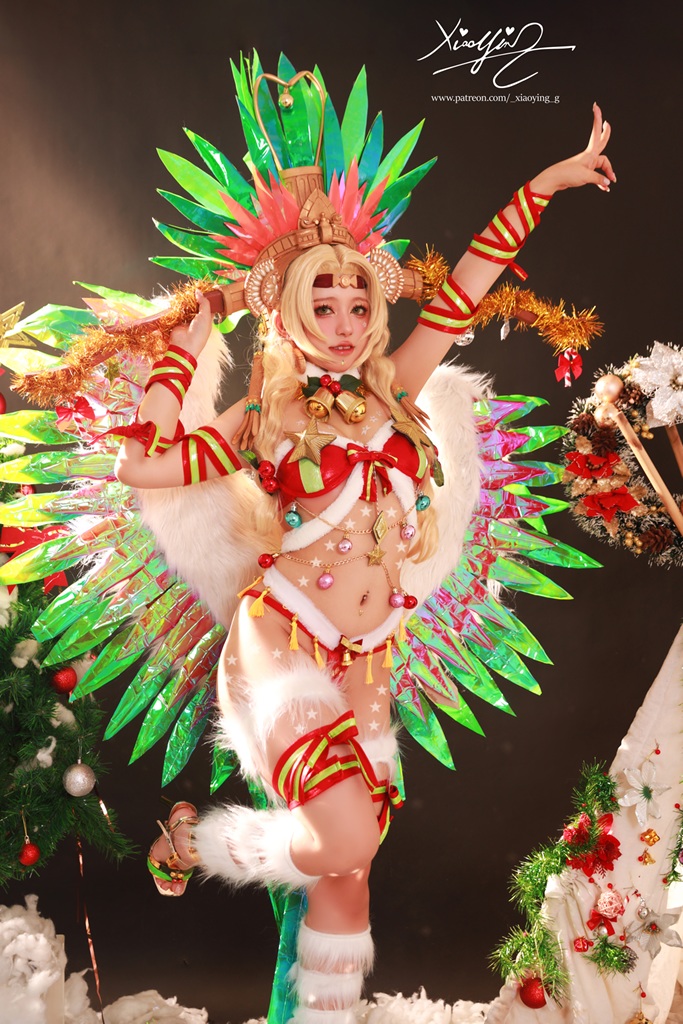 Косплей превосходной наездницы Quetzalcoatl из FateGrand Order от Xiaoying