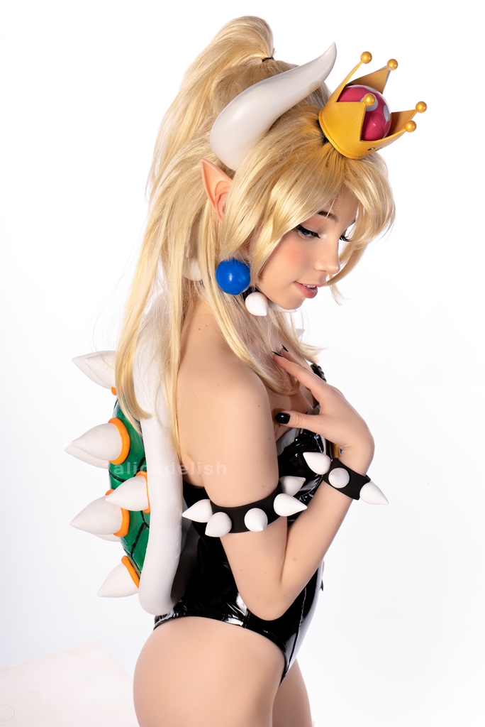 Косплей несуществующей Bowsette из игр серии Super Mario от Alice Delish