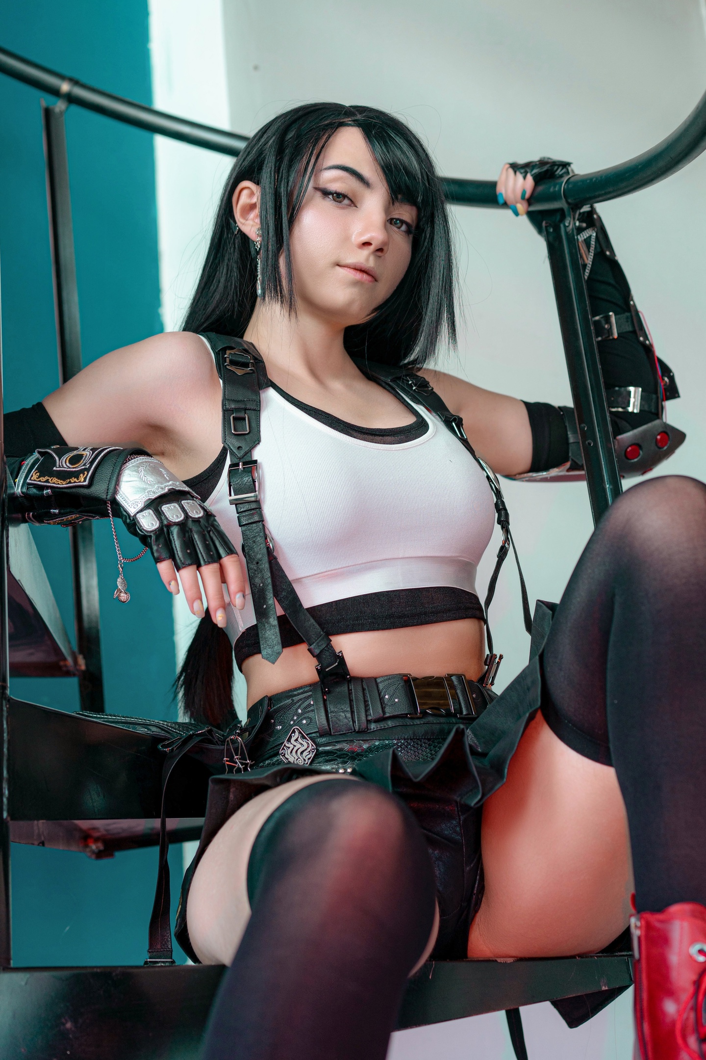 Косплей обнажившейся Tifa Lockhart из Final Fantasy VII от CarryKey