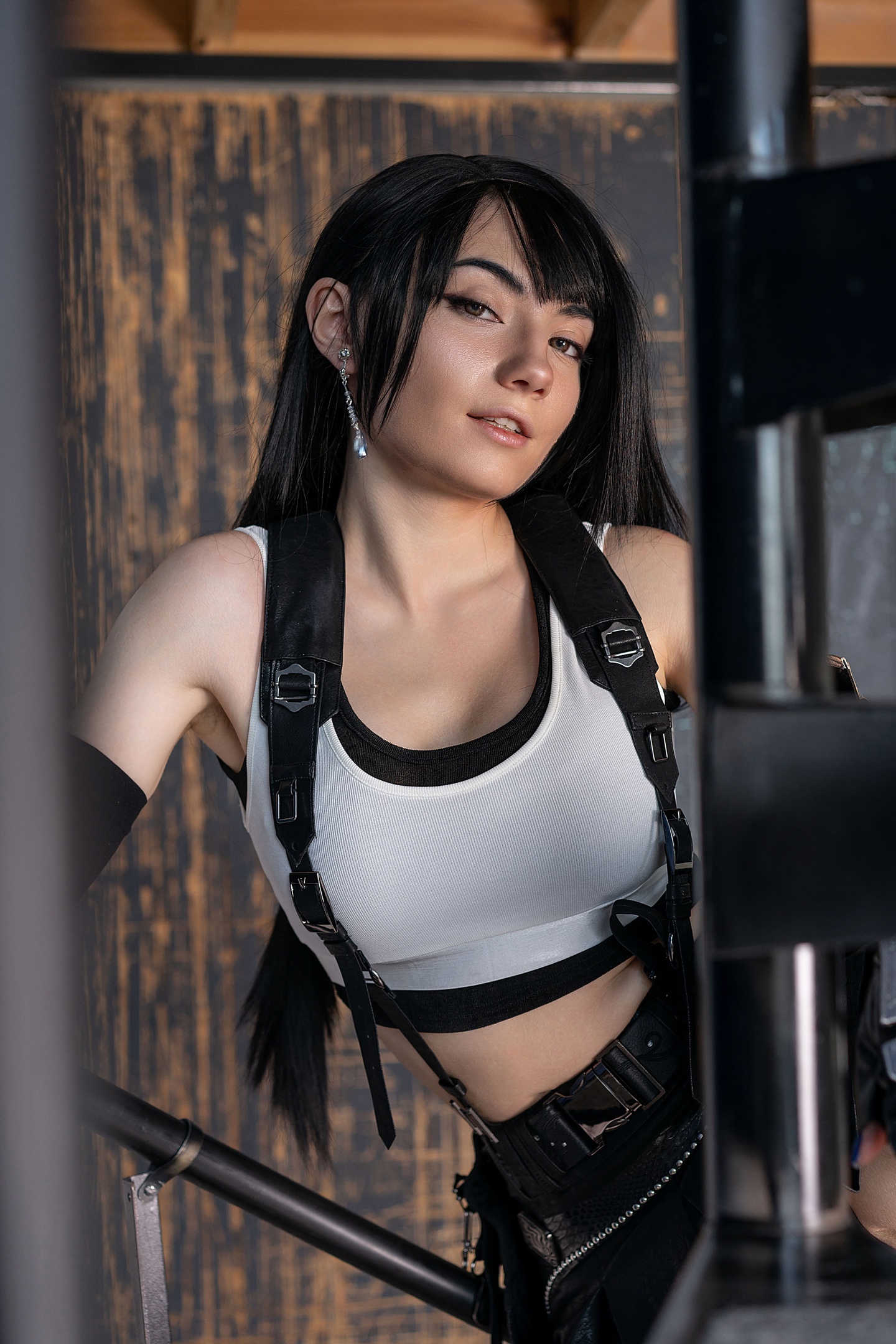 Косплей обнажившейся Tifa Lockhart из Final Fantasy VII от CarryKey