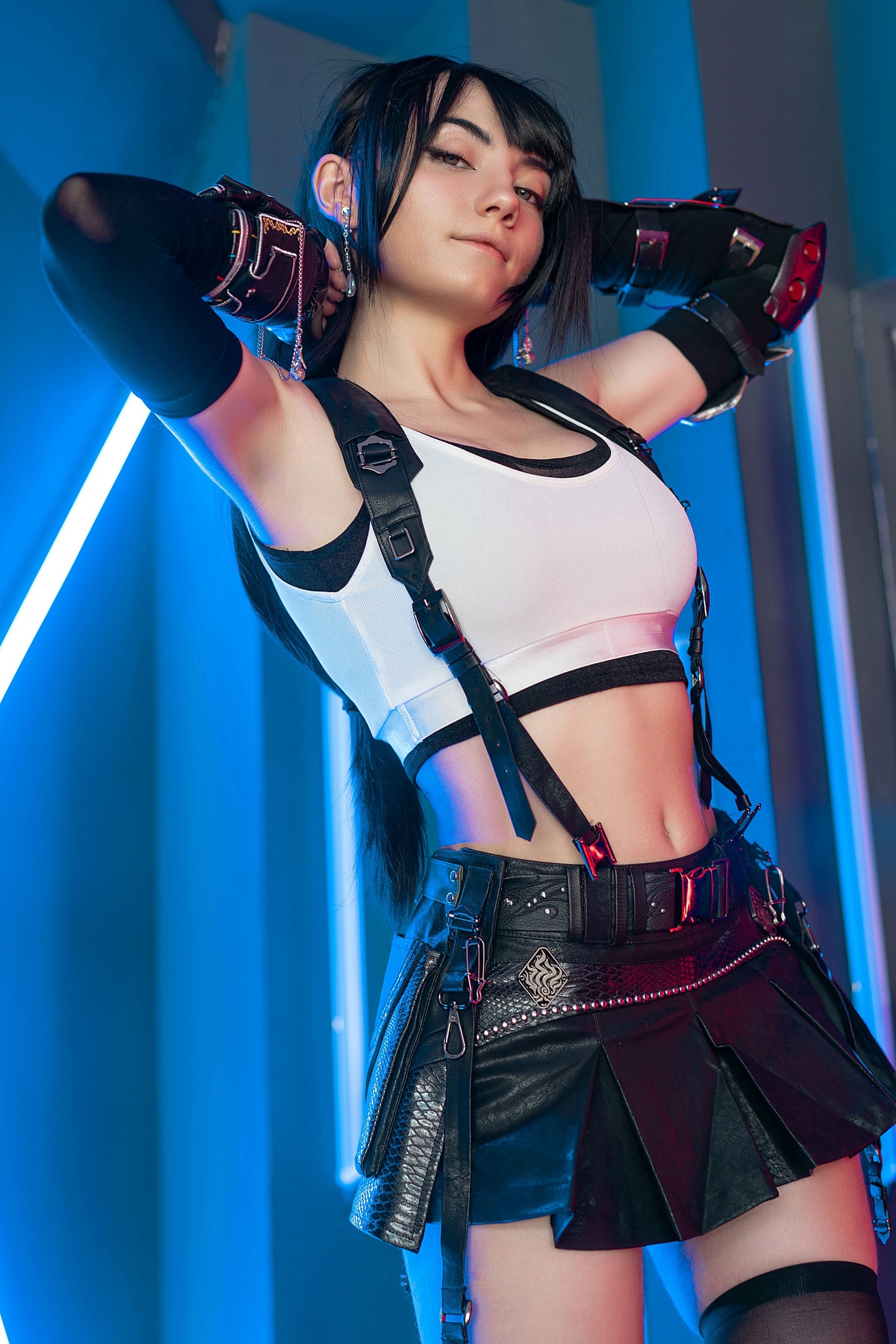 Косплей обнажившейся Tifa Lockhart из Final Fantasy VII от CarryKey