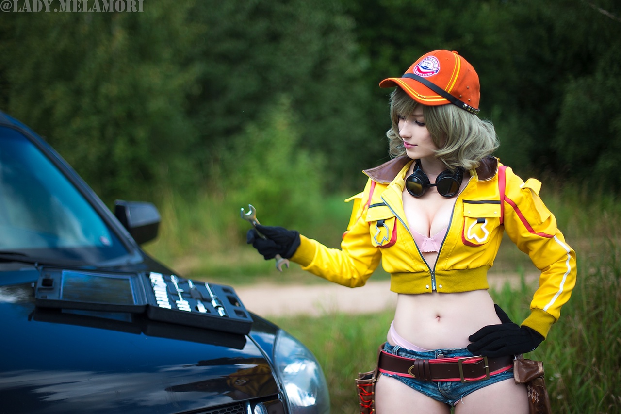 Косплей Cindy Aurum из Final Fantasy XV от Lady Melamori