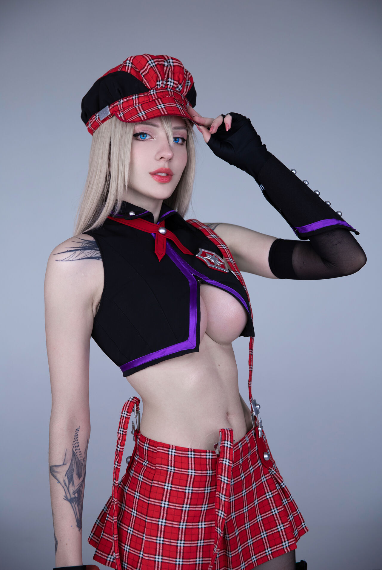Косплей пожирательницы богов Alisa Ilinichina Amiella из серии God Eater от Xenon