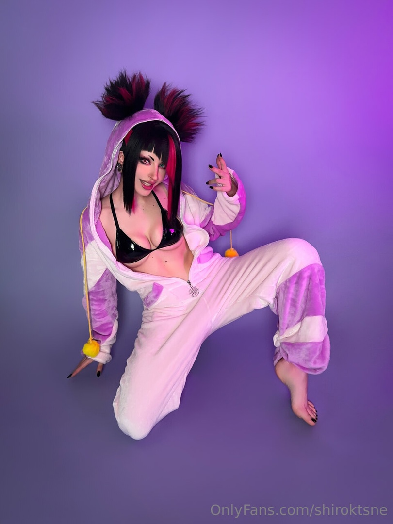 Косплей Juri Han в кигуруме из серии файтингов Street Fighter от Shiroktsne