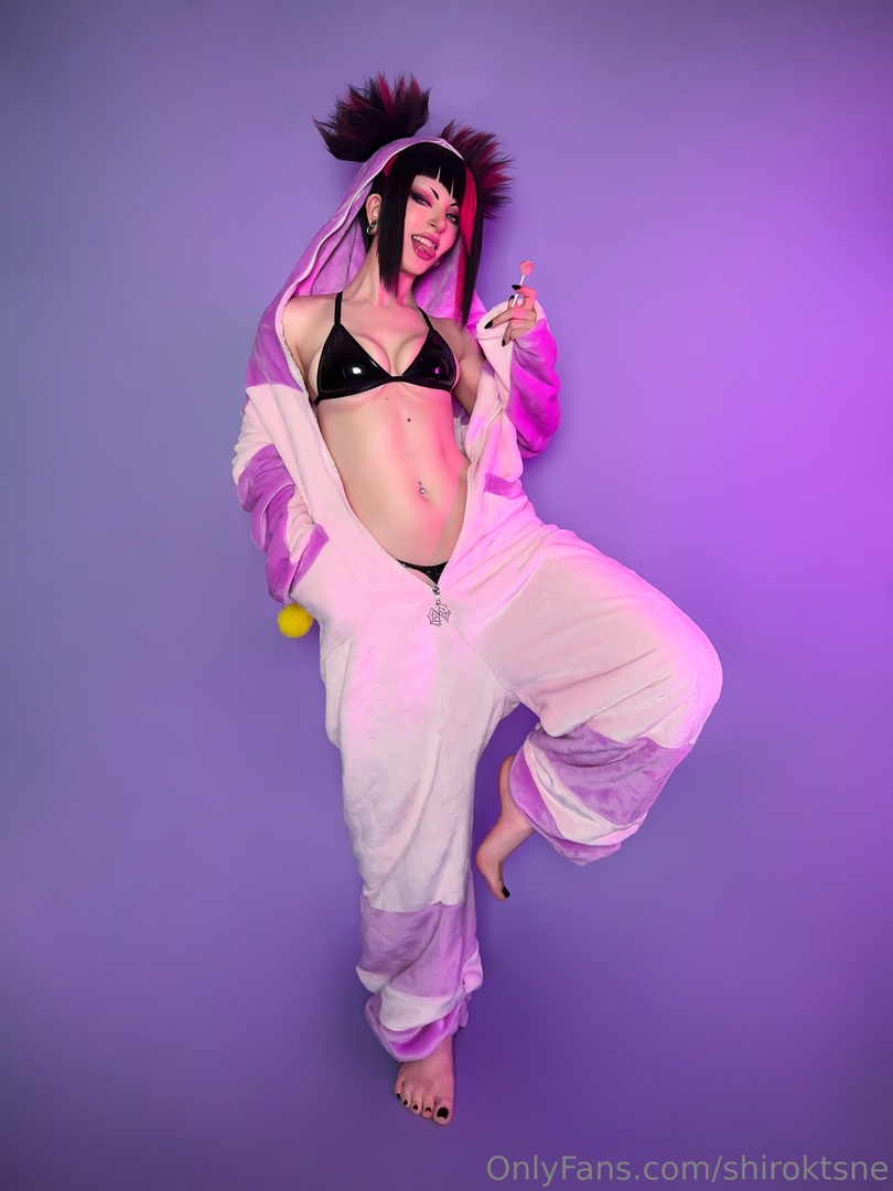 Косплей Juri Han в кигуруме из серии файтингов Street Fighter от Shiroktsne