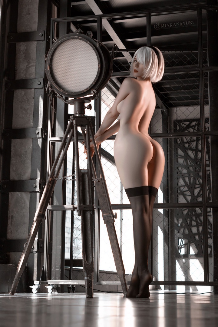 Косплей 2b в резине из Nier Automata от Mik Allen 5
